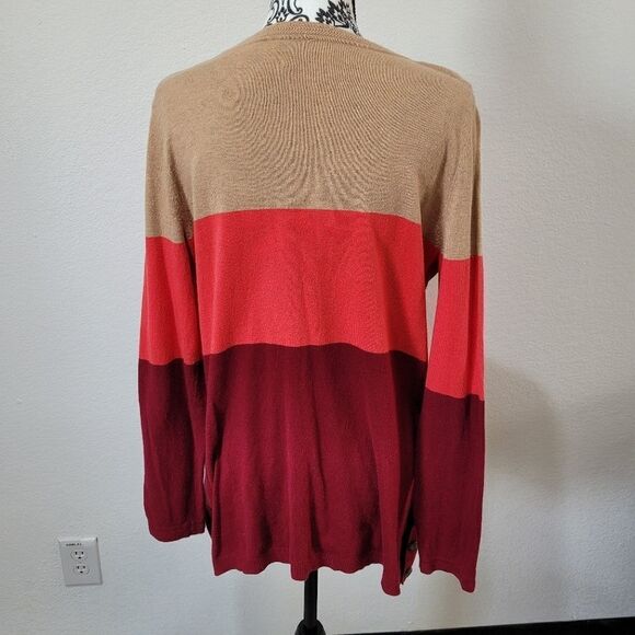 Talbots color block sweater - Picture 3 of 6